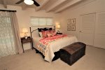 Master suite offers a king bed